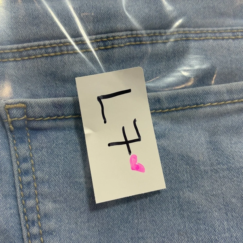 Wonder nations girls flare pull on jeans size 10/12 large